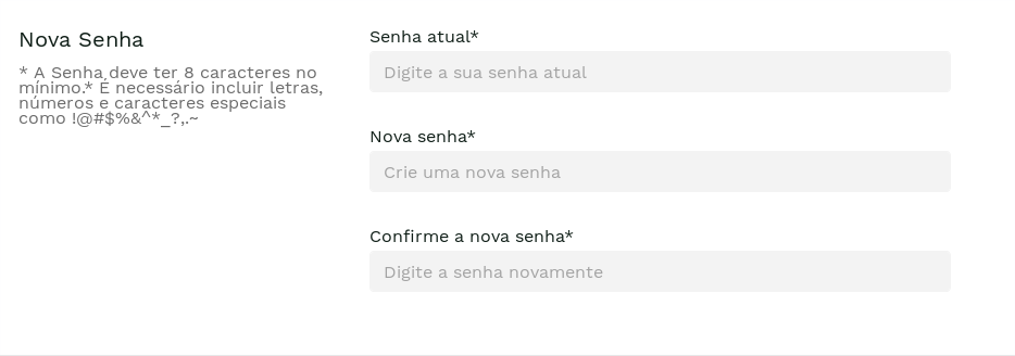 &quot;Tela para mudança de senha.&quot; -no-filter