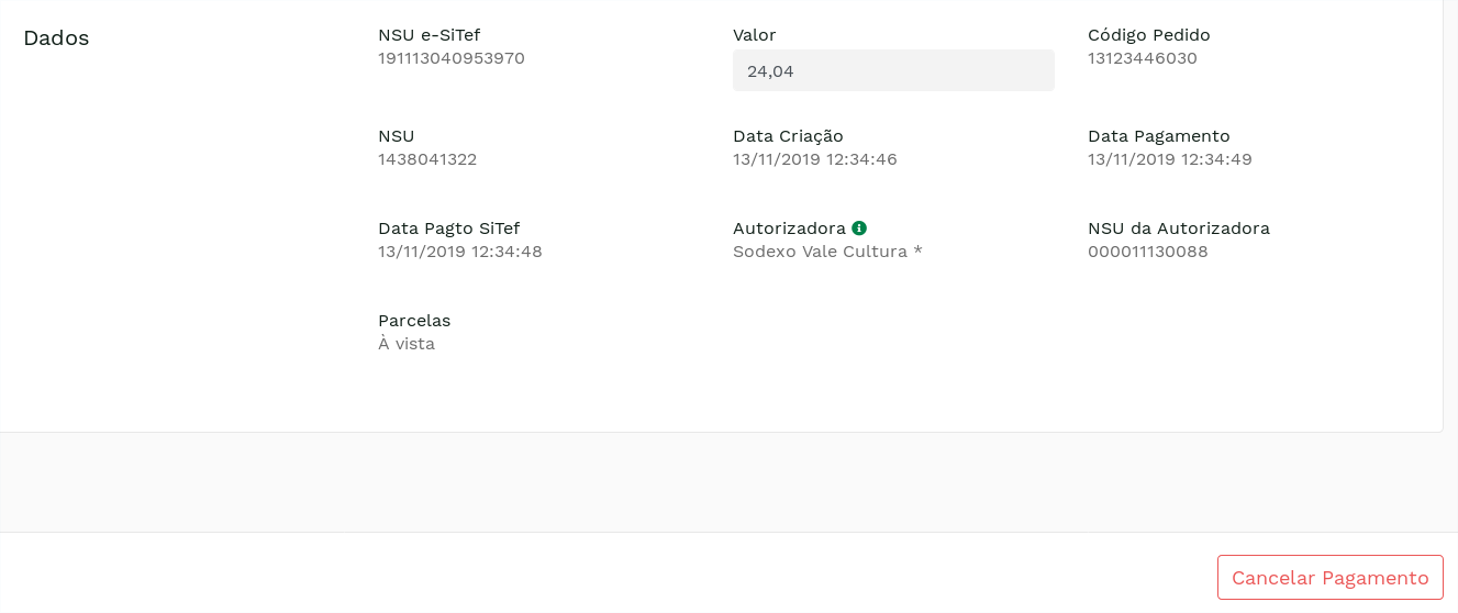 &quot;Transaction cancellation.&quot; -no-filter